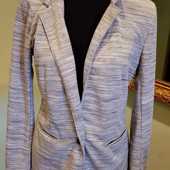 Banana Republic Heathered Gray Blazer - Picture 1 of 6